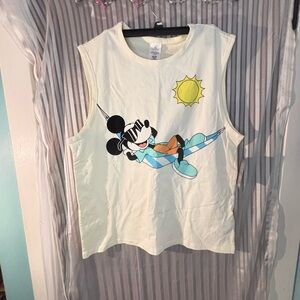 Mickey Mouse Sleeveless shirt NWT